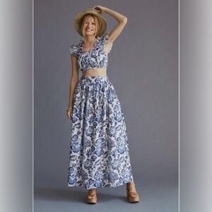 Anthropologie Forever That Girl Set (skirt and top)